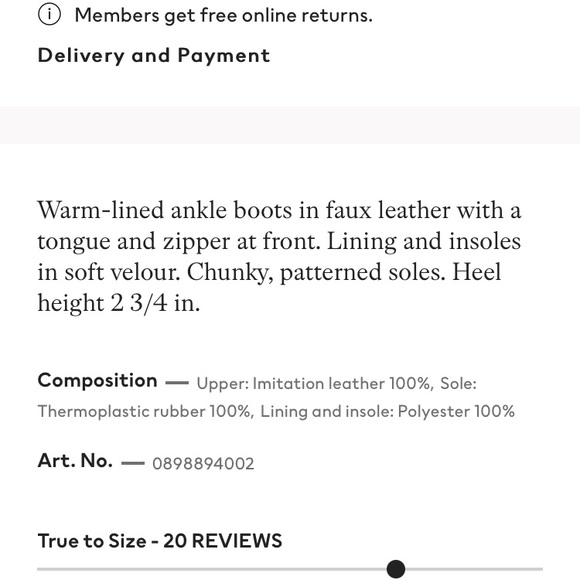 H&M Cream Platform Boots Sz 10 - Picture 7 of 7